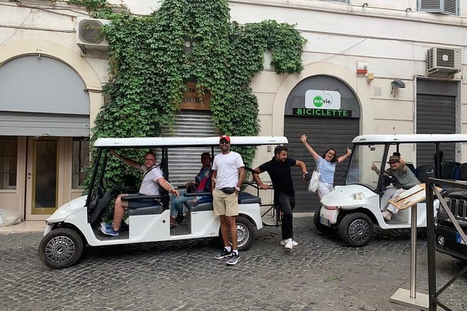 Golf Cart Highlights Tour in Rome photo 3