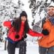 Couple fun in Grouse Mountain
