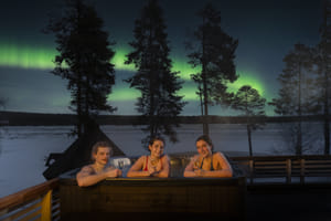 Arctic Dinner with Private Sauna and Jacuzzi