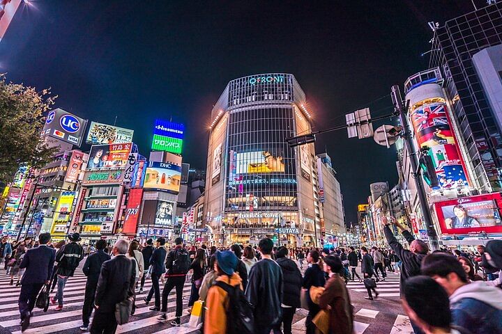 Tokyo Private Night Tour by Car/Van - English speaking chauffeur