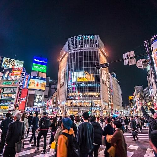 Tokyo Private Night Tour by Car/Van - English speaking chauffeur