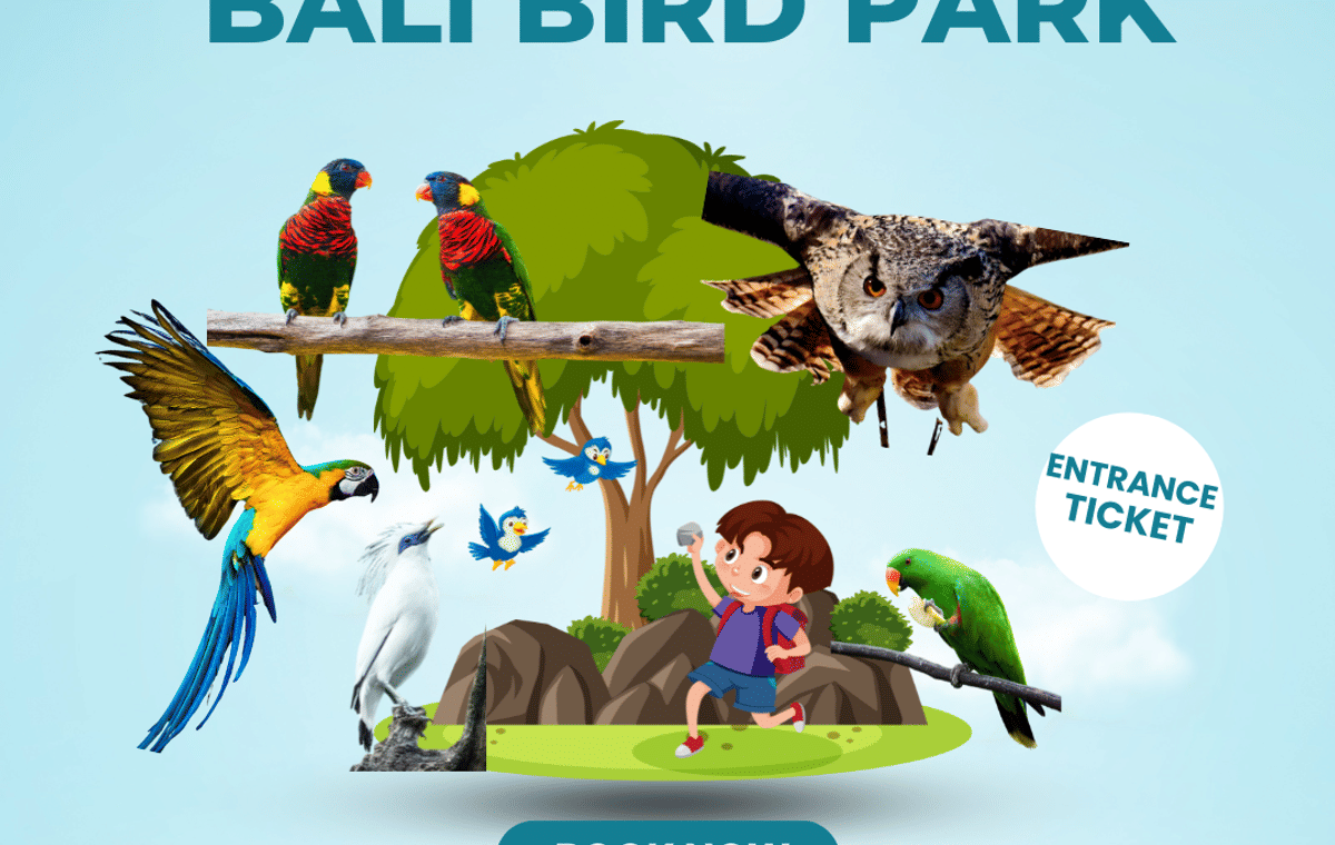 Bali Bird Park Admission Ticket for Birdwatching Experience