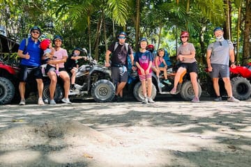 Triple Family Adventure – Waterfalls, Zipline & ATV Tour w/ Lunch