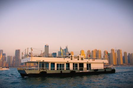 Dubai Sea Lounge Dinner Cruise tour with Private Transfers