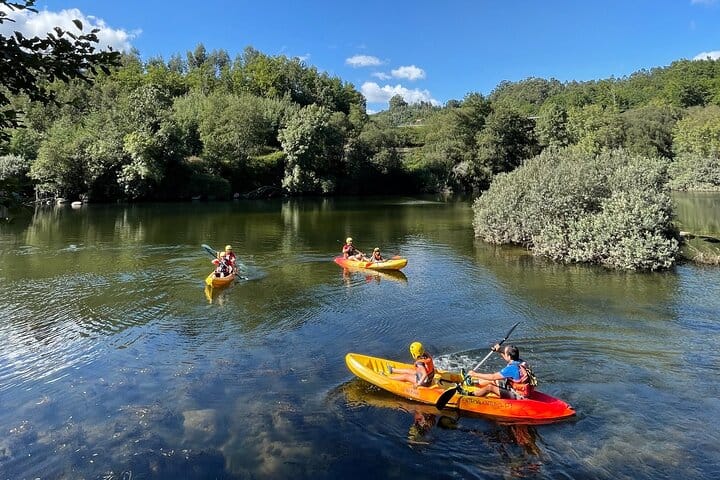KAYAK TOUR I Descent of the River Lima in Kayak
