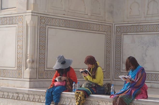 Inside Part of Taj Mahal