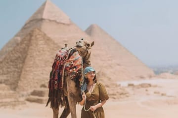 Giza Pyramids Day Tour with Camel Ride and Highlights