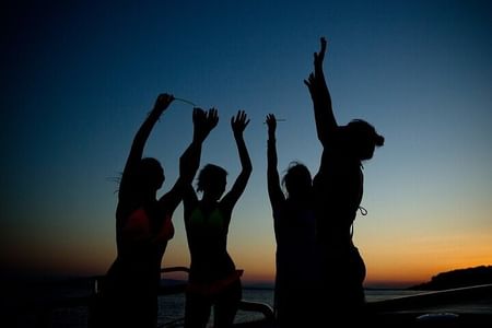 Private Athens Sunset Cruise in Your Secret Island