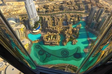 Burj Khalifa Ticket with The Roof Top Meal in Dubai