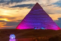 Cairo : Giza Pyramids Sound & Light Show with private transfer  1