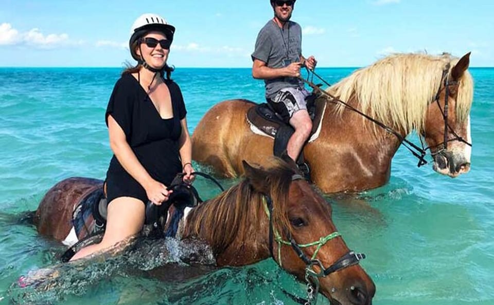 Horseback Riding Along Pwani Mchangani Beach in Zanzibar