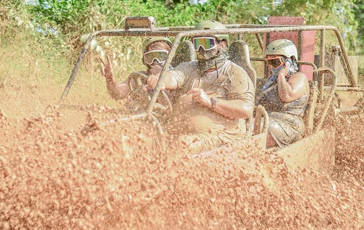 Half-day buggy adventure cenote and Macao beach in Punta Cana