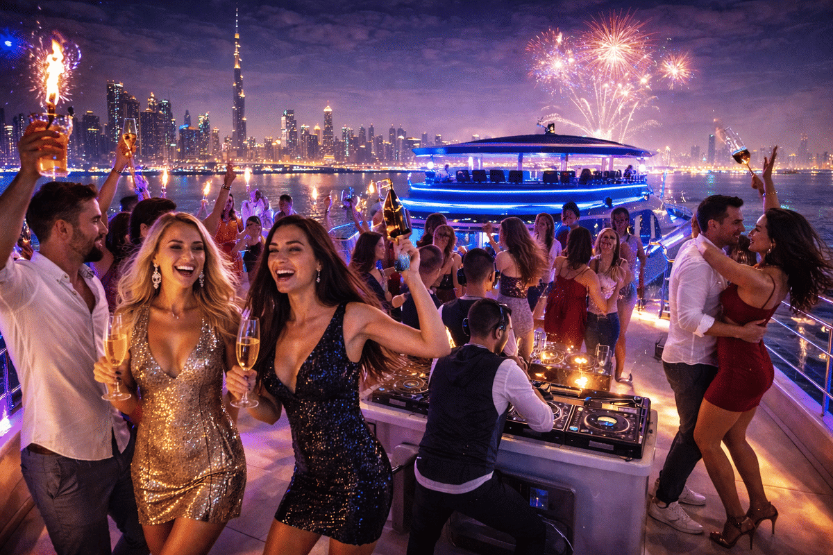 Dubai : Super Yacht Party Unlock Dubai’s Hottest Nightlife: Exclusive 21+