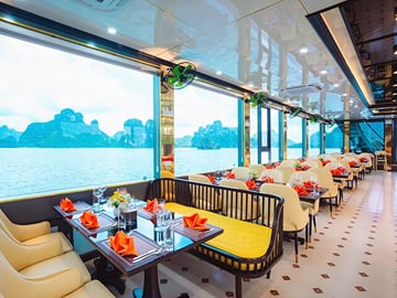 Wonder Of The Sea Cruise Halong One Day Tour, Buffet & Jacuzzi