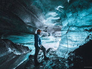 Katla Ice Cave & Black Beach with Drone, photo 8
