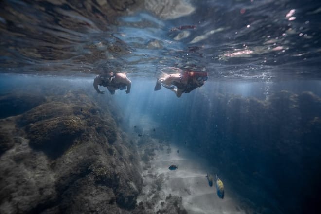 Private Los Cabos snorkeling tour to Chileno bay and Santa Maria cove 2