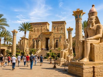 Private Family Tour of the Pharaonic Village in Cairo
