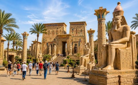 Private Family Tour of the Pharaonic Village in Cairo