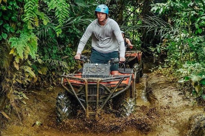 Ubud ATV Ride Through Elephant Cave, Monkey Forest, Waterfall photo 2