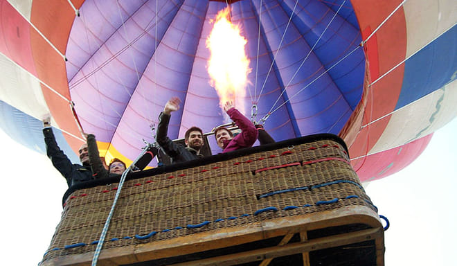 Ballon Flight in Madrid
