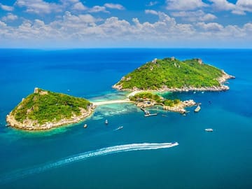 From Samui: Ko Tao and Koh Nang Yuan Speedboat Day Trip