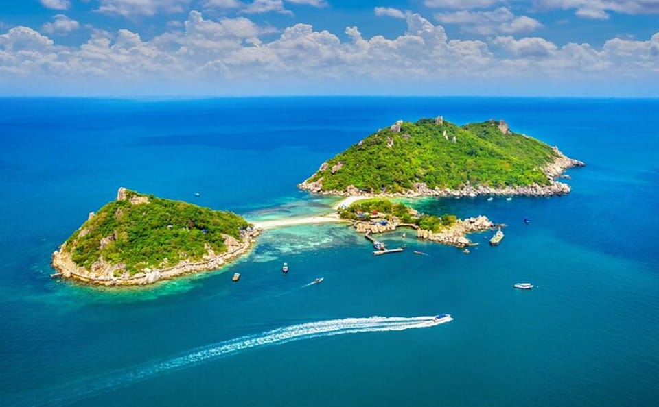 From Samui: Ko Tao and Koh Nang Yuan Speedboat Day Trip