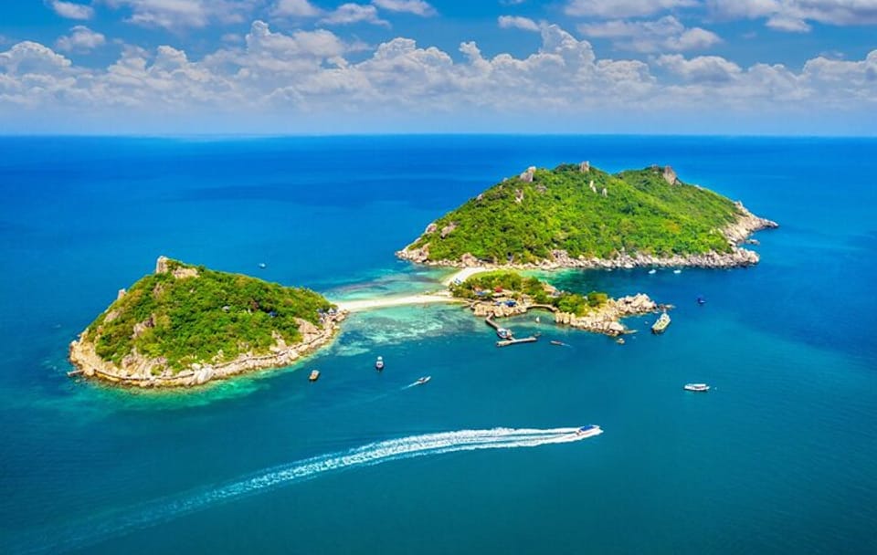 From Samui: Ko Tao and Koh Nang Yuan Speedboat Day Trip