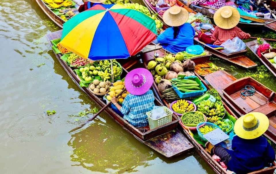 Private Tour of Bangkok's Floating and Train Markets