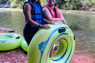 Belize River Tubing Adventure Through Lush Jungle Landscapes