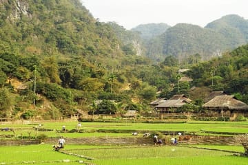 Hanoi to Mai Chau 2-Day Adventure with Bungalow Stay