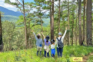Trekking Pinhatt and Kayaking Tuyen Lam Lake in Dalat