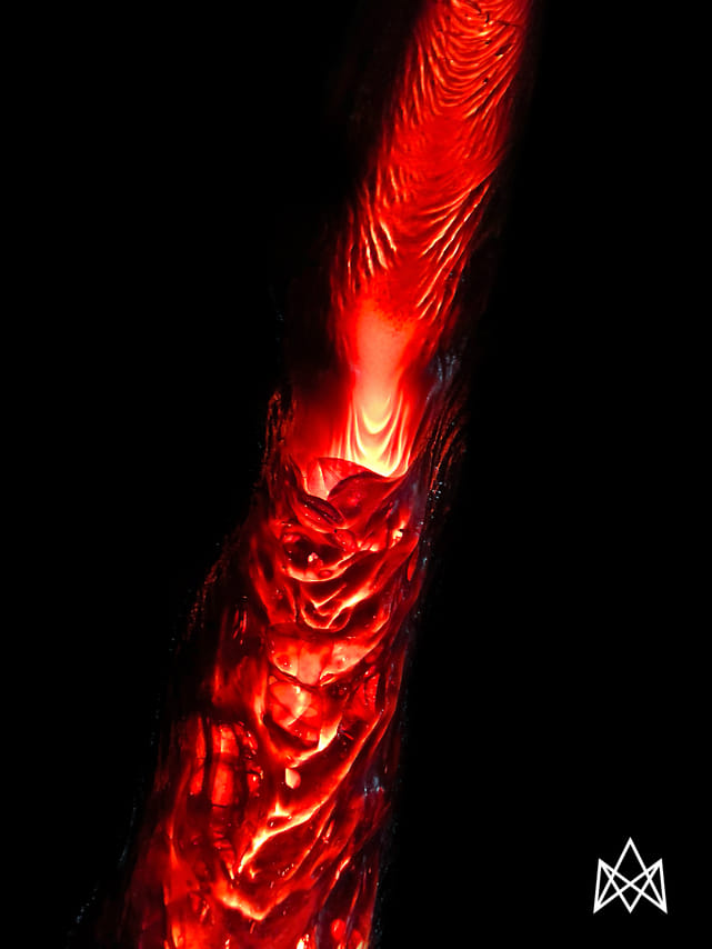 Experience real hot lava right in front of your eyes