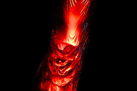 Experience real hot lava right in front of your eyes