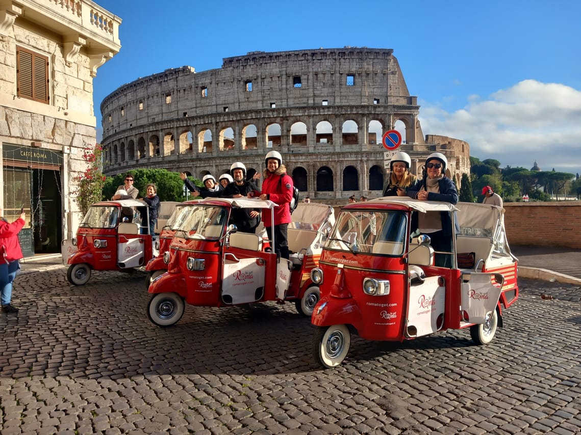 Early morning tour by Ape Calessino 8