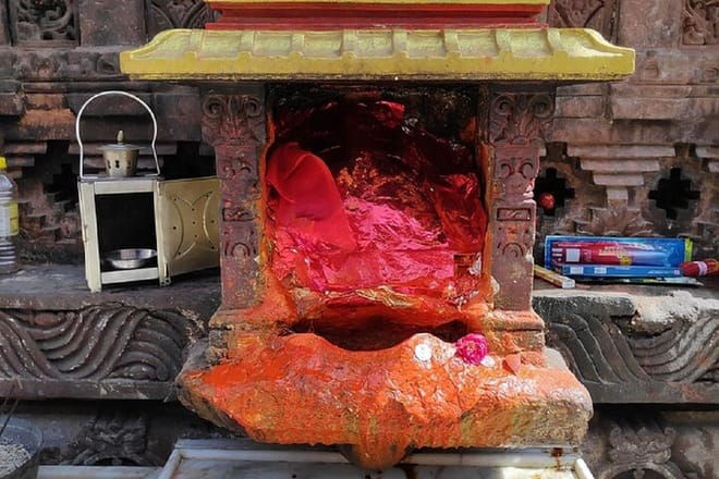 Inside Part of Osian Temple