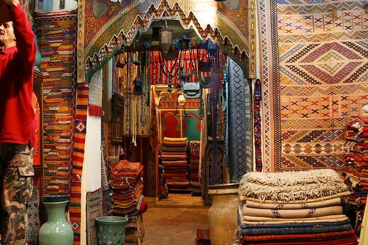 Relax in a hand-picked 5-star riad, included in your 5-Day Luxury Fes & Chefchaouen Tour.