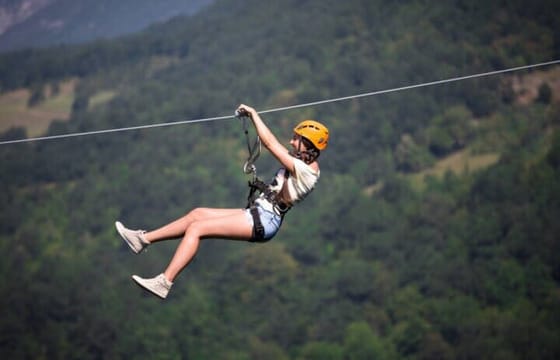 ZipLine Adventure in Atlas Mountain and Lunch with Berber Family