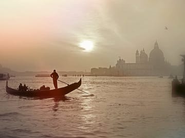Gondola Ride Through Venice Canals Near St Mark's Square