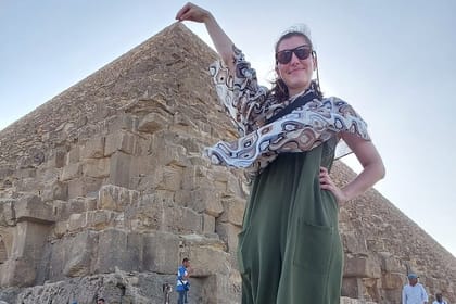 Giza Pyramids From Cairo Airport All Inclusive Private Trip