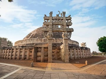 Sanchi Stupas and Udaygiri Caves Tour from Bhopal