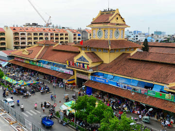 Half-Day Motorcycle Tour of Ho Chi Minh City's Markets