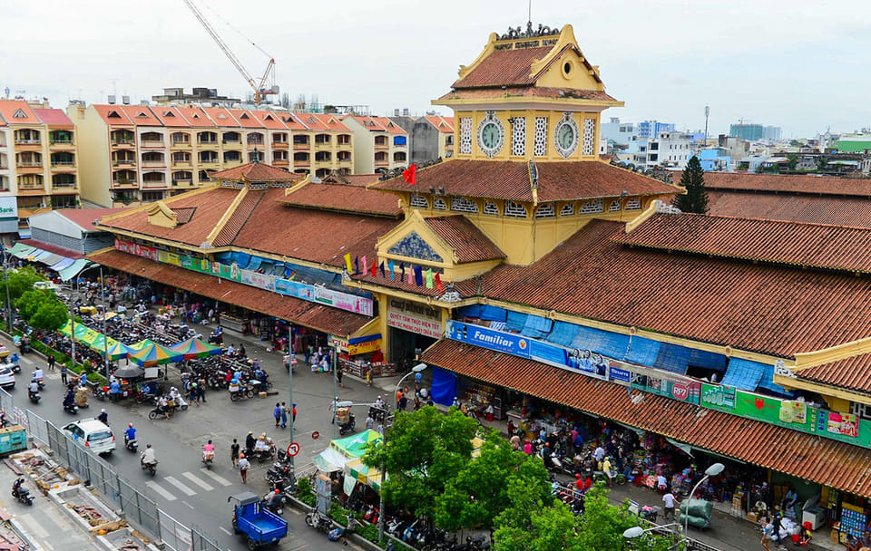 Half-Day Motorcycle Tour of Ho Chi Minh City's Markets