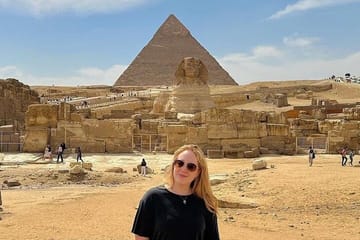 Pyramids of Giza Necropolis with Entry Ticket inside the Pyramid