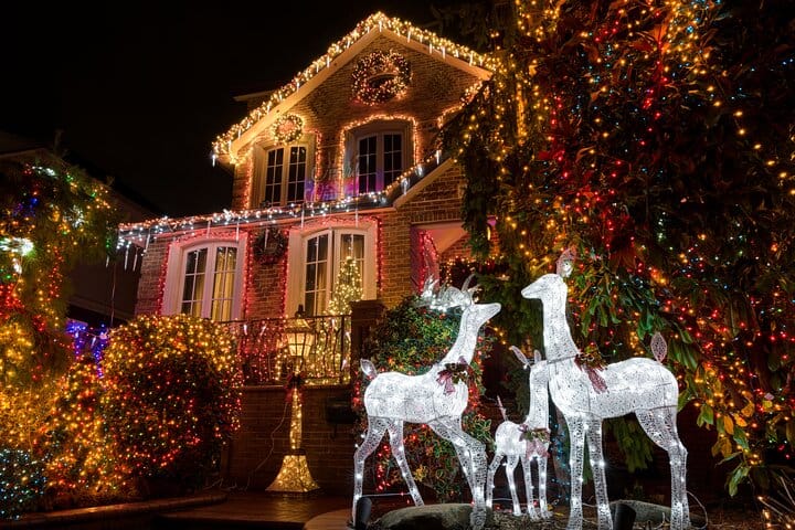 Christmas Lights Tour in New York City Dyker Heights