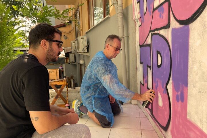Do Graffiti and Drink Cocktails - Sip and Spray with Locals