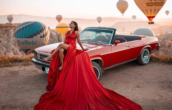 Cappadocia Photoshooting Experience with Hot Air Balloons