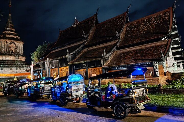 Evening Tuk-Tuk Escape in Chiang Mai
