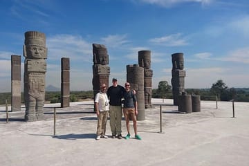 Private Tour: Pyramids of Teotihuacan and Piramides of Atlantes de Tula