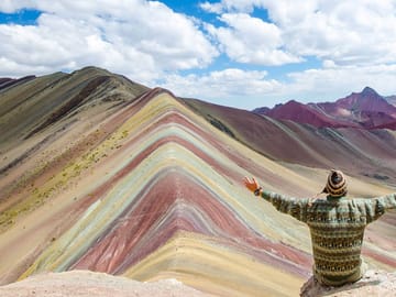 Hiking Tour to Rainbow Mountains near Cusco, Peru
