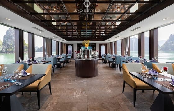 JADE SAILS CRUISE- Top Notch Luxury 1 Day in Halong & Lan Ha Bay